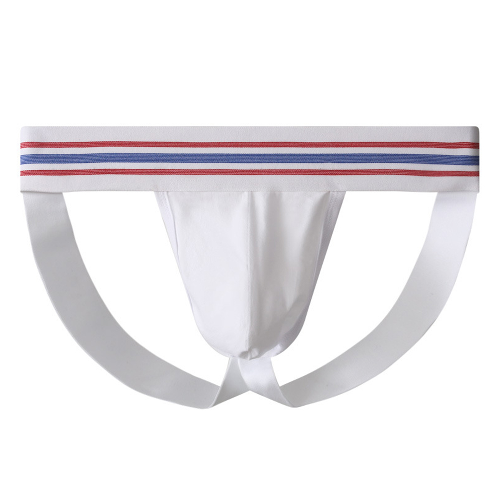 Jockstrap Athletic - 1pc Mannen Ademend Katoen Thong Bolle