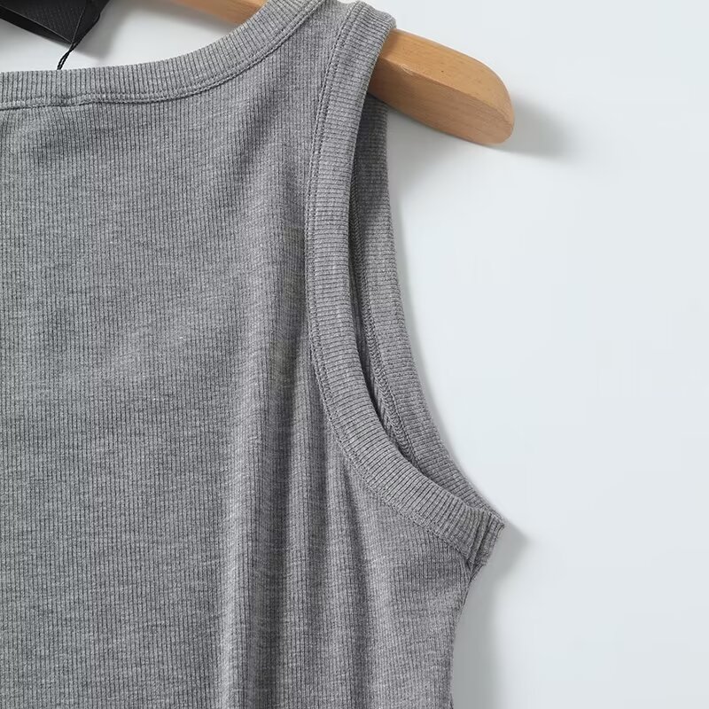 Maxdutti Solide Slim Fit Zomer - Tank Top Ribbed recensie en prijs
