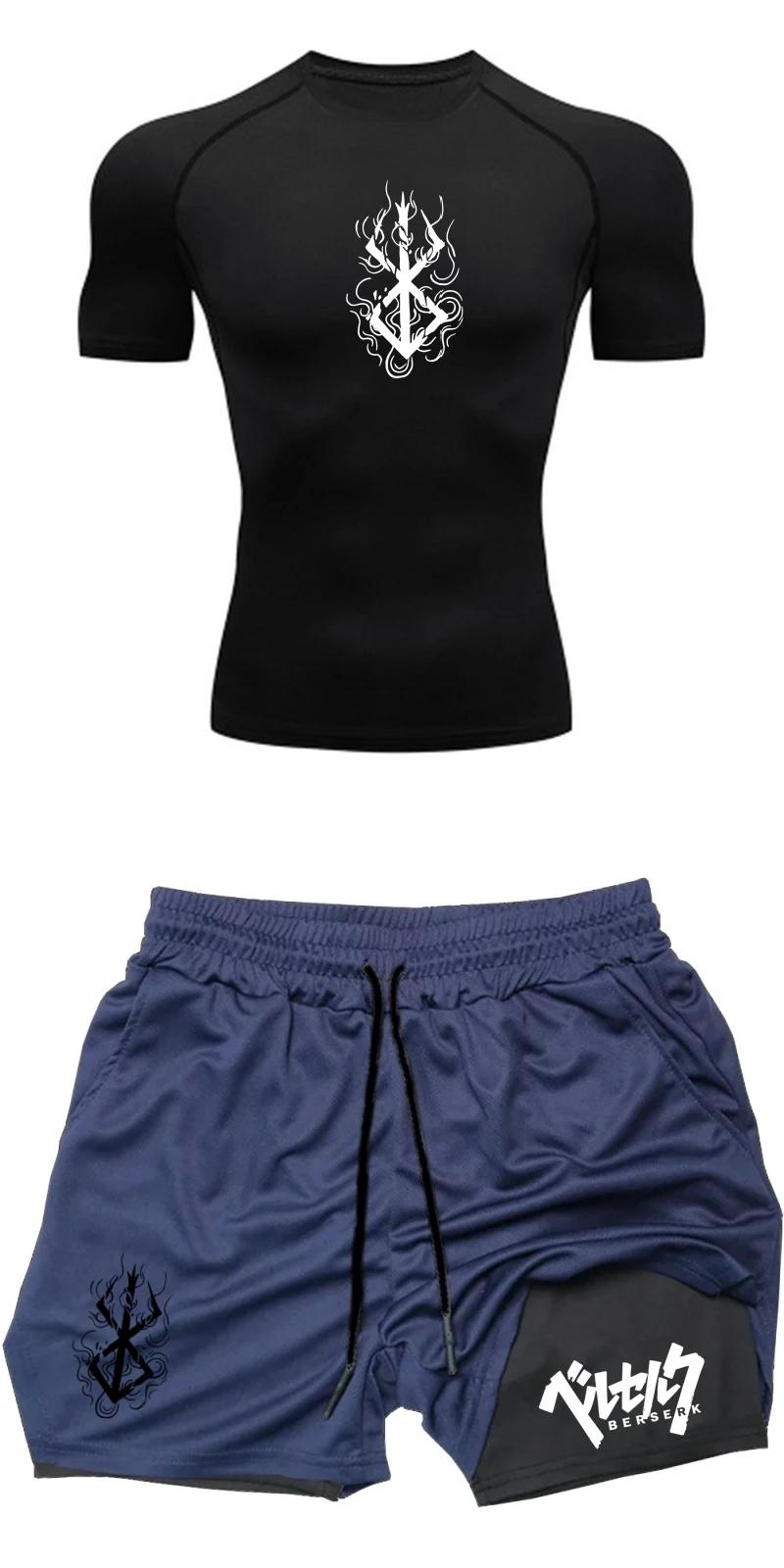 Zomer Gym Fitness Trainingsset - Compression Shorts Athletes recensie en prijs