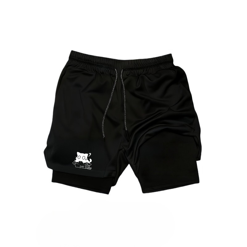 Snel drogende, ademende 2-in-1 - Compression Shorts Athletes recensie en prijs