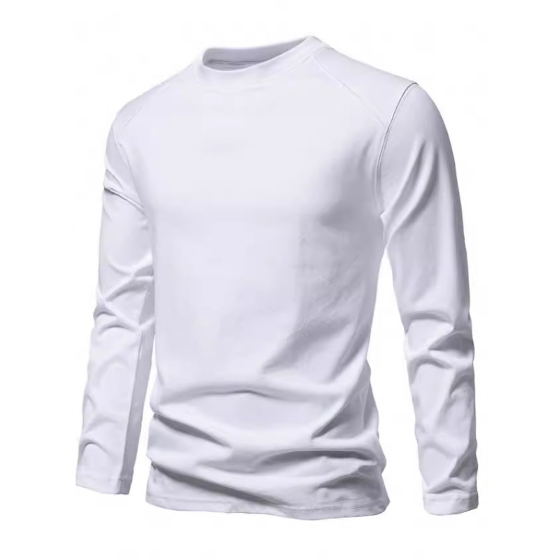 Amerikaans heren longsleeve T- - Undershirt Crew Neck recensie en prijs