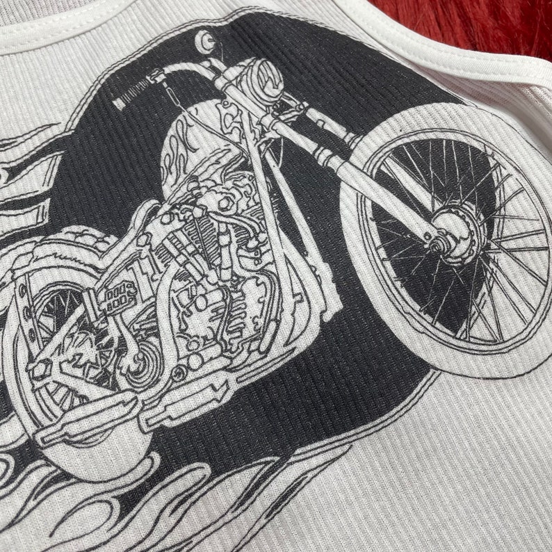 Geribbelde tanktop met Flamin' - Tank Top Ribbed recensie en prijs